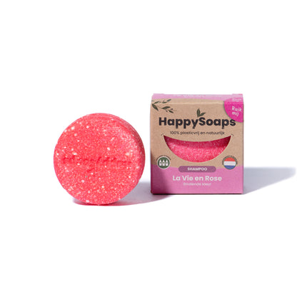 Plastikfreie feste Shampoo-Seife – palmölfrei, biologisch abbaubar und ideal für nachhaltige, schonende Haarpflege.