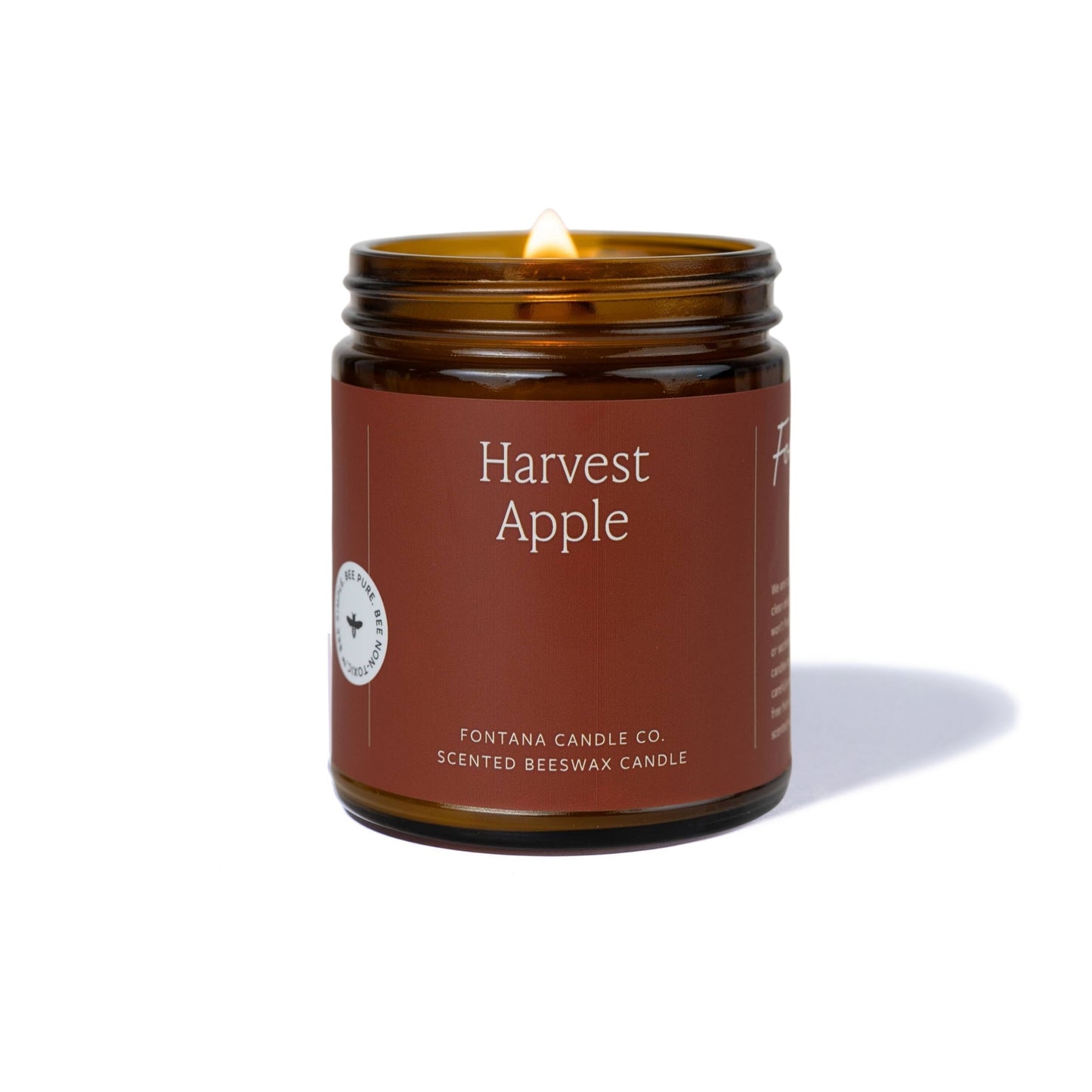 Harvest Apple Duftkerze aus Bienenwachs und Kokosoel, aromakerze non-toxic mit ätherischen Oelen