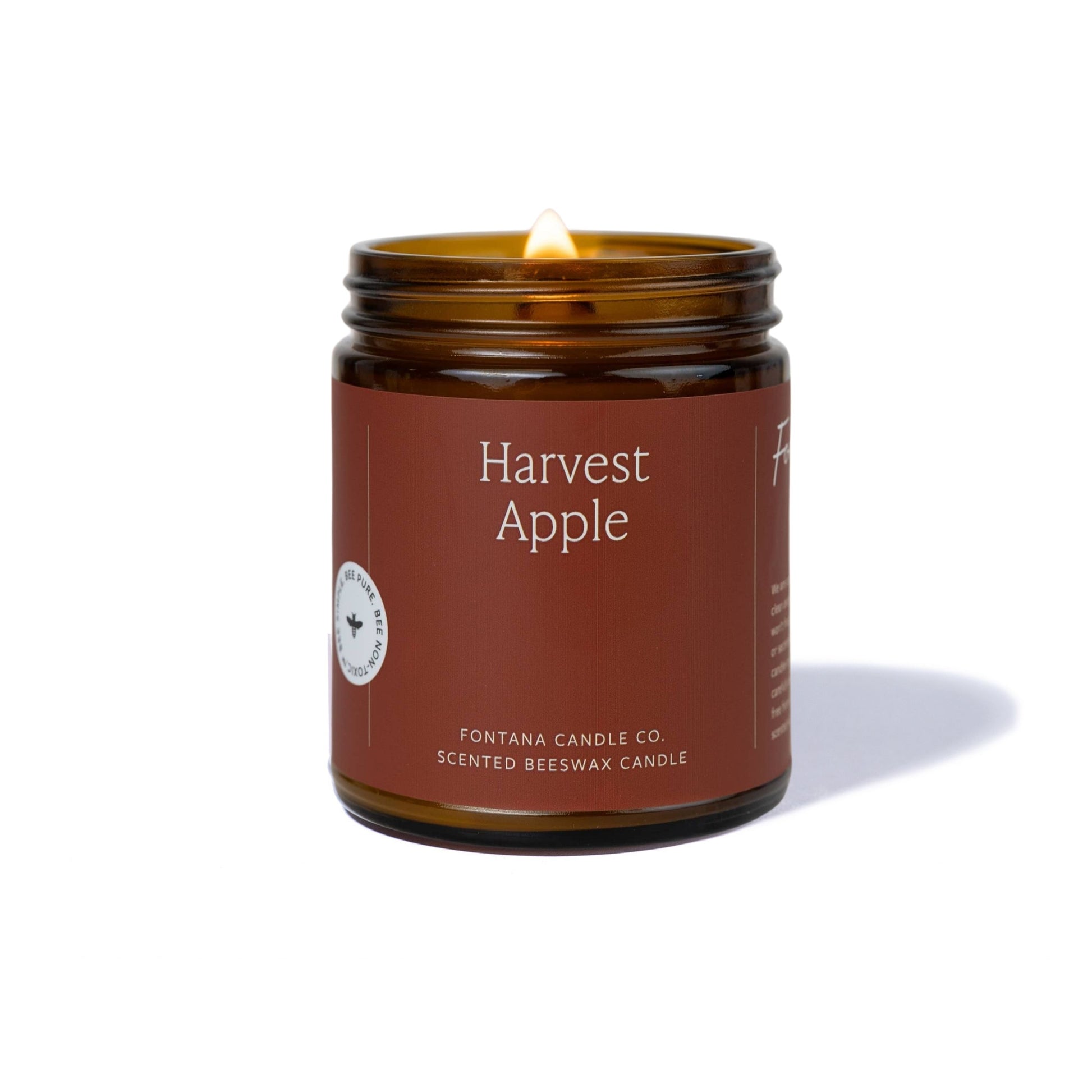 Harvest Apple Duftkerze aus Bienenwachs und Kokosoel, aromakerze non-toxic mit ätherischen Oelen