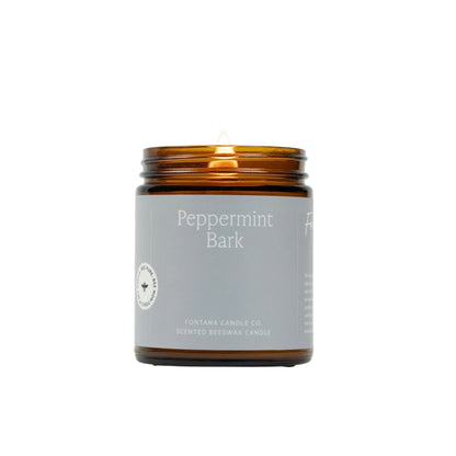 Peppermint Vanilla Aroma Kerze nachhaltige Geschenkidee, vegane und schadstofffreie Naturkerze