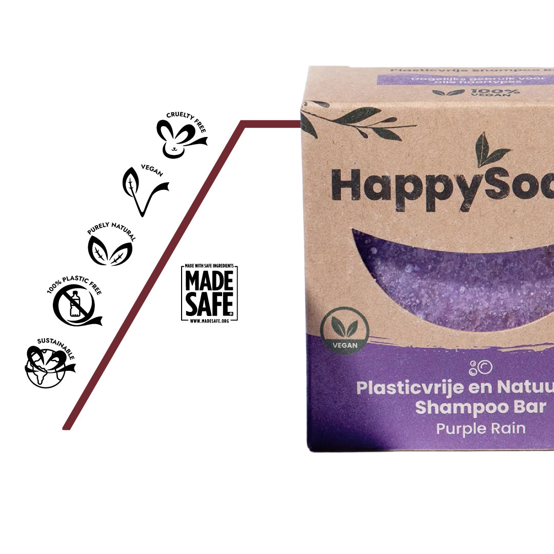 Zero-Waste-Haarpflege – feste Seifenbar ersetzt herkömmliche Flaschen, spart Wasser und CO₂ – pflegt Haar und Kopfhaut intensiv.