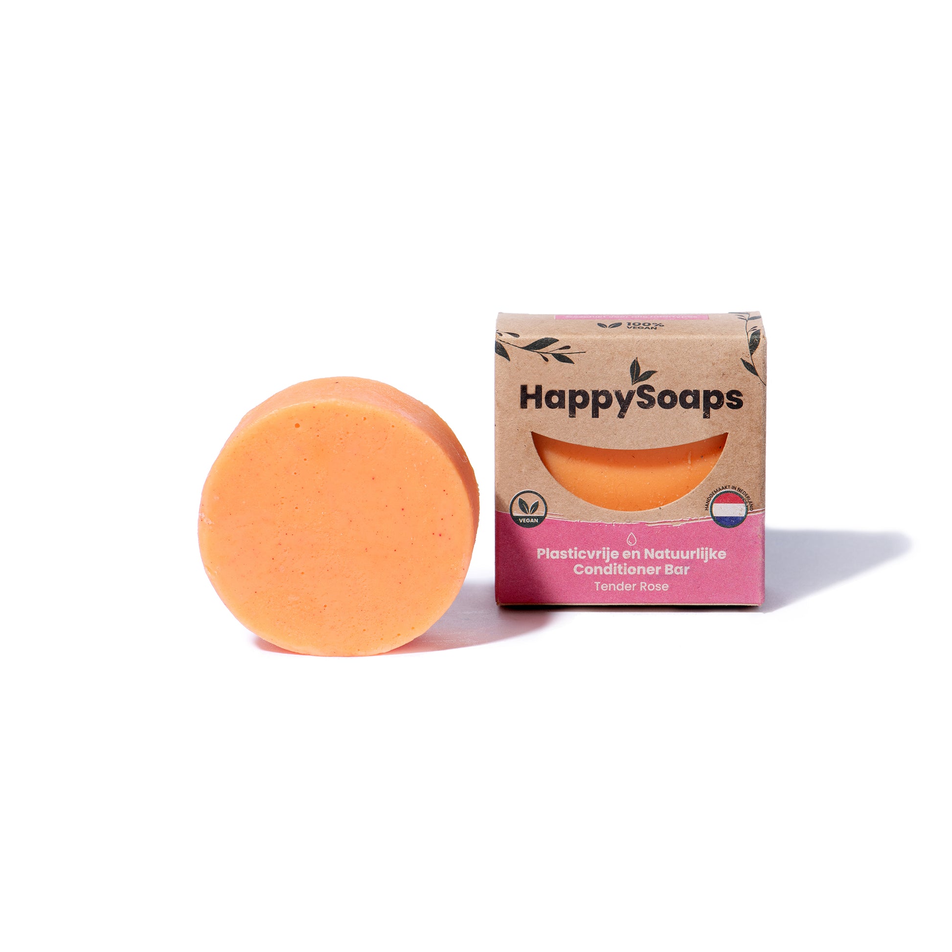 Tender Rose Conditioner Seife – vegane, handgemachte Seifenbar mit Arganöl, Sheabutter und Kakaobutter für sanfte Haarpflege.