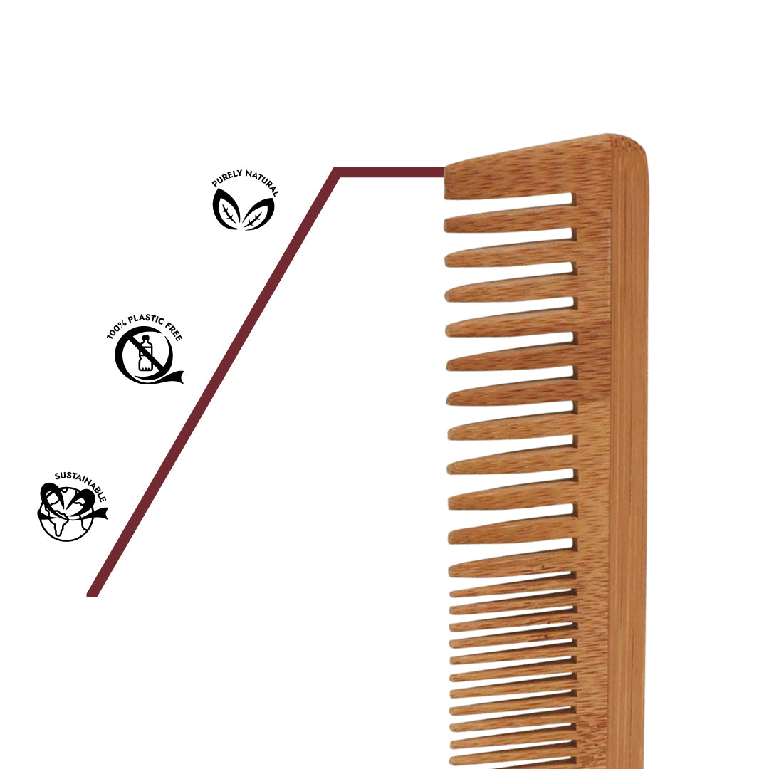 Holzkamm aus Bambus