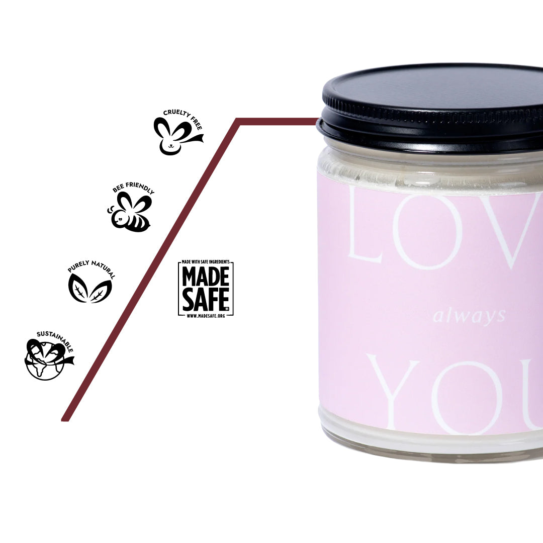 Love You Wildflower - Citrus Duftkerze