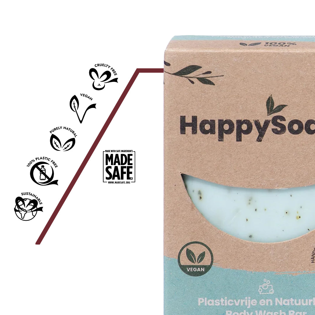Happy Body Seife - Bergamotte und Weihrauch