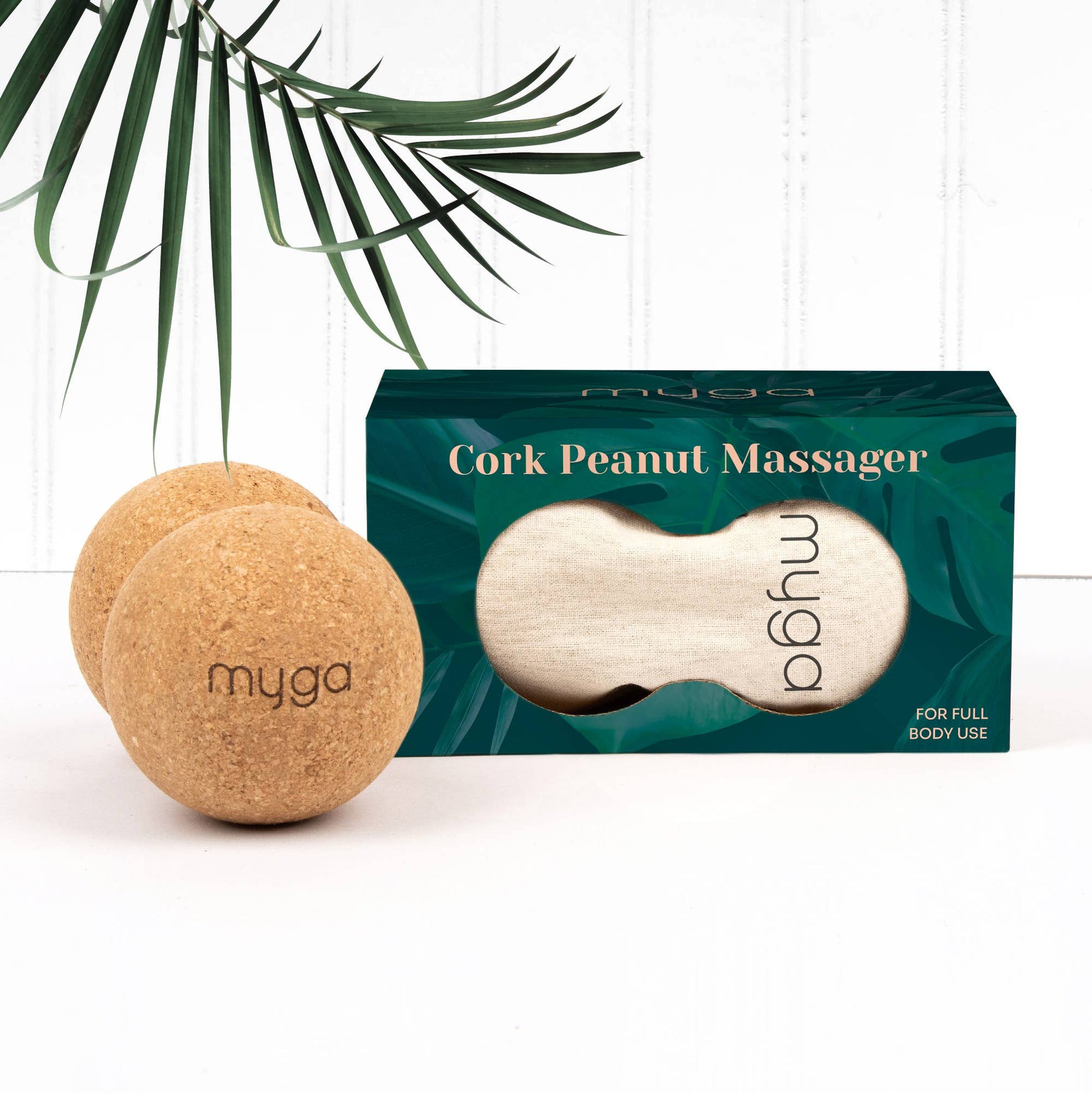 Myga Cork Peanut Korkmassage Erdnuss für gezielte Selbstmassage
